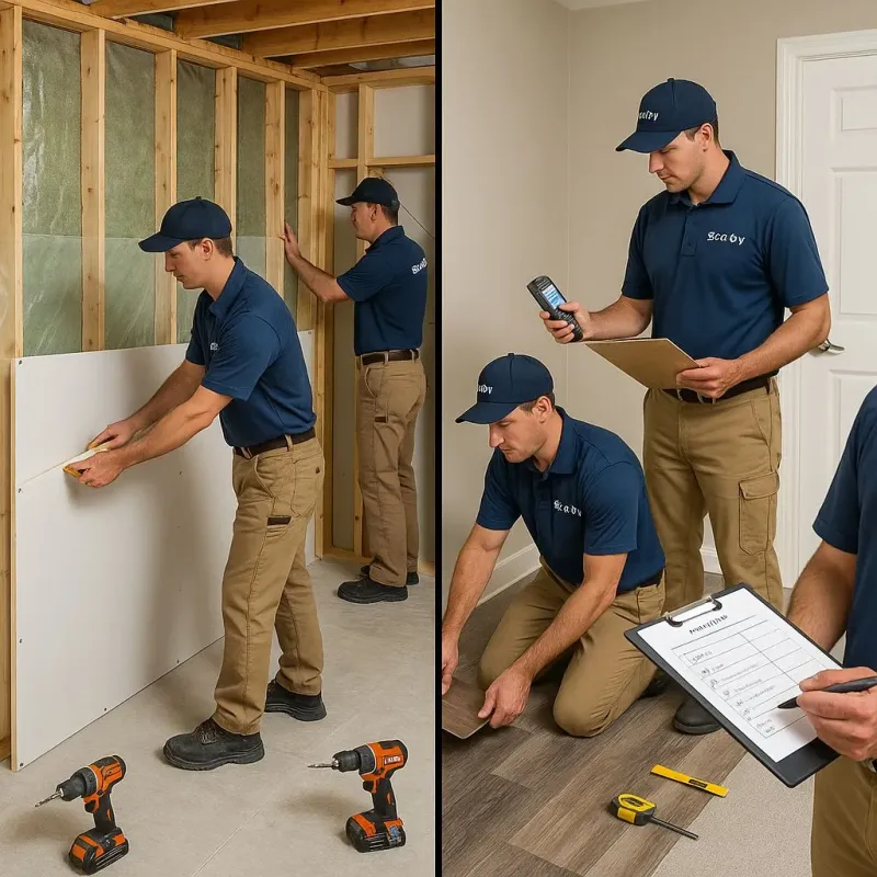 Repairs and Reconstruction process in Seaside, NY